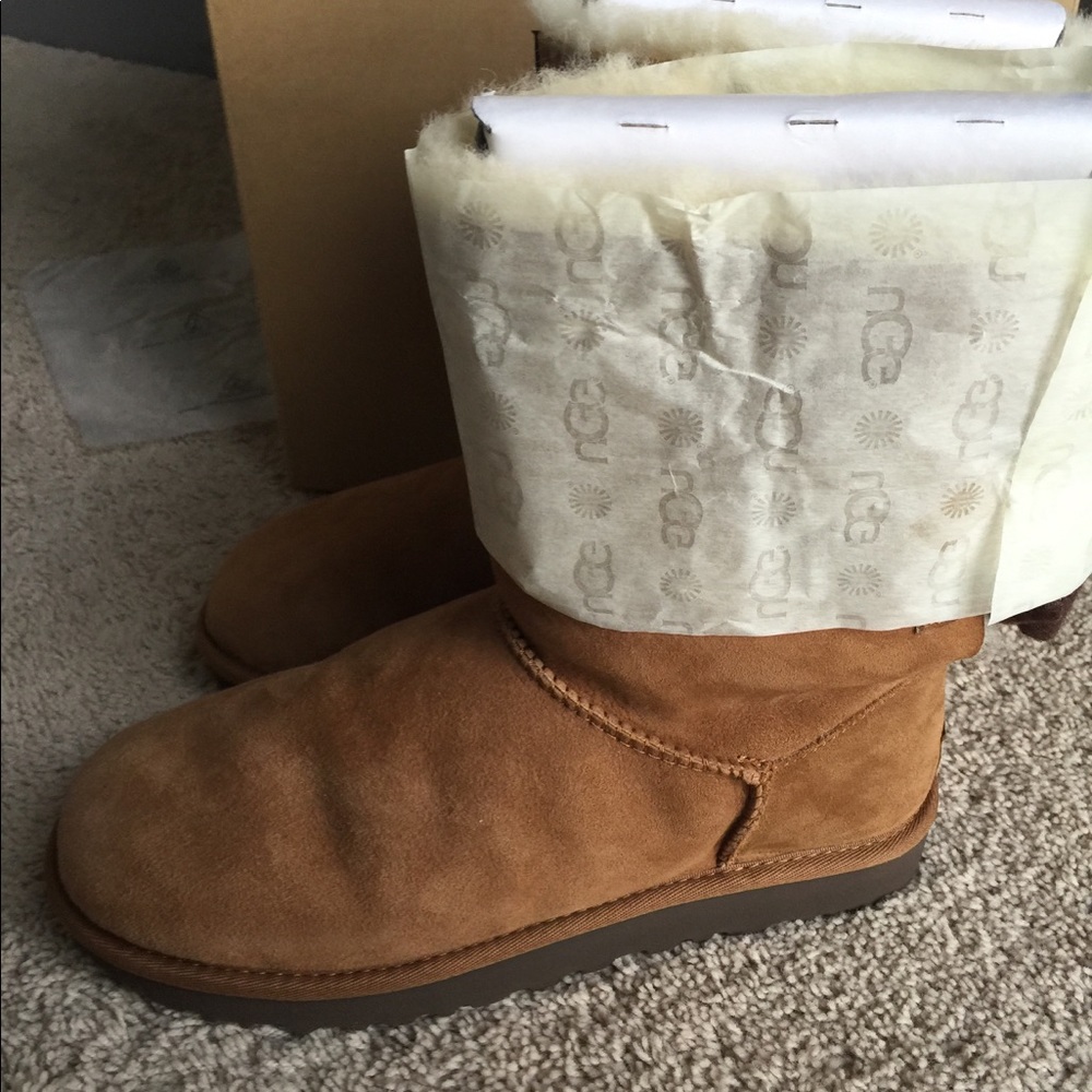 Ugg short brigette bow boots - Picture 4 of 8